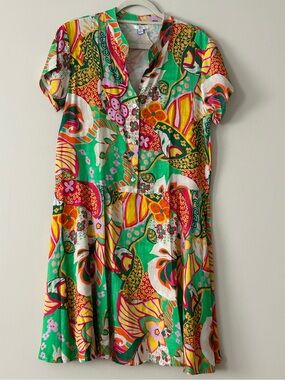 Kaktus Linen Dress